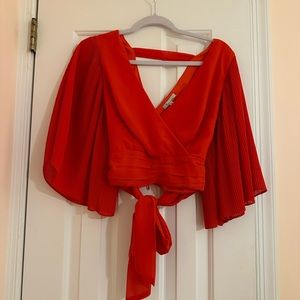 Red Blouse